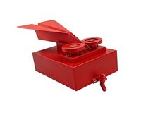 Oxxggkao Multiple Color Paper Plane Catapult Set Abs Aircraft Starter Toy for Kids Who Love & Science Experiment Educational Toy for Kids