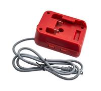 Oxxggkao Multiple Device Charging Adapter Compatible for MWQ 18V Battery Converter USB a USB C and DC5.5x2.1mm for Electronics Battery to Direct Current Link