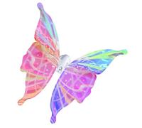 Oxxggkao Musical Fairy Wing LED Glowing Flapping Fairy Wing Girls Role Play DressUp Costume Birthday Party Dressingup Accessories Kids Roleplay Party Wing