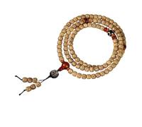 Oxxggkao Natural Wood Beaded Bodhi Buddhist Prayer Beads Chain for and Spiritual Wellness Mindfulness Beads