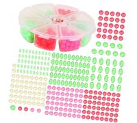 Oxxggkao Nighttimes Lures Fishing Beads Lake River Sea Soft Durability Beads Suitable for Various Skill Levels Compacts Accessories Container