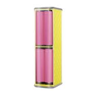 Oxxggkao Not Soldering Required 8 Slot 18650 Battery Case Portable PowerBanks With Toolless Installation For Projects Commute Ready Portable Chargers Kit