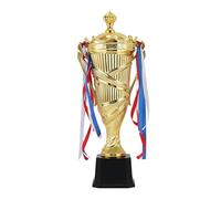 Oxxggkao Novelty Small Sports Trophies Cup Craft of Sturdy Stainless Stees Materials for Celebration and Decorations Home Decoration Trophies