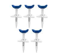 Oxxggkao Nylon Golf Set with Guide Lines, 5 Pack Ball Tees for Bucket and Consistent Ball Setup Use for Golfers Nylon Golf Tees with Wide Cup