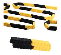 Oxxggkao Of 100 Adjustable Obstacle Guardrails Educational Building for Slot Car Accessories Car Track Accessories