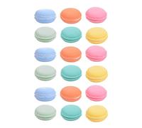 Oxxggkao of 18 Macaron Jewelry Organizer Storage Box Cute Rings Box Colorful Container Suitable for Earrings Makeup and Cosmetics