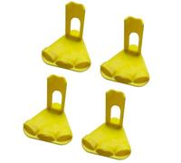 Oxxggkao Pack of 4 Chicken Leg Splints with Modifiable Belts for Correcting Foot Deformities Such As Curled Phalanges and Sinew Troubles in Poultry Comfortable Chicken Splint