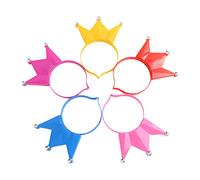 Oxxggkao Party Favor Adults LED Headband Glow Crown Wedding Christmas Halloween Light Up Hair Accessories For Kids Teens Girls Led Crown Flashing Headband Festival Party Favor For Women