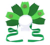 Oxxggkao Patrick Festival Green Headband Large Shamrock Petal Hairbands Irish National Celebration Holiday Head Accessories Cosplay Adult Headbands For Women
