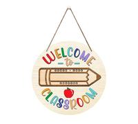 Oxxggkao Personality Teacher Door Sign Welcome Signs Welcomes To Our Classrooms Sign Back To School Teachers Supplies Gift Welcome Signs For Classroom Door Decorations