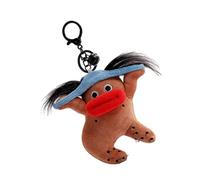 Oxxggkao Plush Animal Bag Pendant Sausage Mouth Toy Keychain Cartoon Chain Fashionable Handbag Accessory For Daily Use Escapee Bag Charm