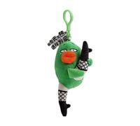 Oxxggkao Plush Animal Bag Pendant Sausage Mouth Toy Keychain Cartoon Chain Fashionable Handbag Accessory For Daily Use Escapee Bag Charm