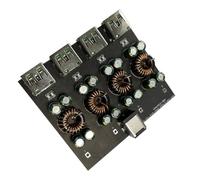 Oxxggkao Portable PD3.0 MultiCharger Module Charging Module with Intelligent Device Detection Technology Protections Four Port Output