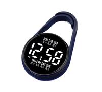 Oxxggkao Portable Water Resistant Student Electronic Digital Clock Combines Touch Screens Night Lights AntiEye Strain Technology Waterproof Touch Screens Study Companion