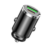 Oxxggkao Powerful 100W Car Phone Chargers Sleekly Aluminum Construction Rapidly Charges Two Devices At Once in Vehicles Chargers Aluminum Car Device