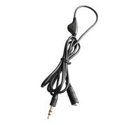 Oxxggkao Practical 3.5mm Sound Extension Cord Smooth Sliders Home Sound Accessory for Easy Volumes Control on Various Devices Car Broadcast Cable