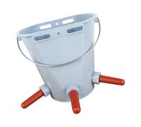 Oxxggkao Practical 8L Livestock Feeding Pail Light Weight Large 8 Liter Cattle Milk Bucket Easy to Carry and Clean Smooth Interior Multipurpose Agricultural Milk Bucket