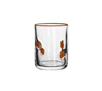 Oxxggkao Practical Glass Juices Cup for Daily Drink Fruit Designs Dishwasher Safe Smooth Finishes Easy Cleaning Sturdy Easy Cleaning