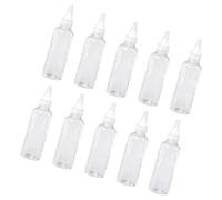 Oxxggkao Practical Model Paint Mixing Bottle 10pcs Dispenser Bottle for Model Builder with Easy Color Control and Storage Transparent Mixing Bottles