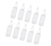 Oxxggkao Practical Model Paint Mixing Bottle 10pcs Dispenser Bottle for Model Builder with Easy Color Control and Storage Transparent Mixing Bottles