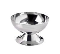 Oxxggkao Premium Untarnished Ice Cream Cup Dishwasher Safe 304 Steel Elegant Design for Family & Baking Essentials Goblet