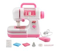 Oxxggkao Pretend Play Kids Sewing Machine Toy Electric Simulation Design Safe Easy Operations Role Play Activity Educational Sewing Machine for Toddler