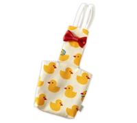 Oxxggkao Printed Cotton Diaper Flight Suit for Parrots with Leak Proof Design and Adjustable Strap for Outdoor Activity Bird Diaper Apparel