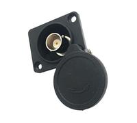 Oxxggkao Professional BNC Female Connector with Protective Cap for Surveillances Camera Sound Devices and Coaxial Systems Waterproof BNC