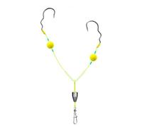 Oxxggkao Professional Double Hook Rigs Combines with Dynamic Water Flows Activation for Aggressive Strikes in All Conditions Resistant Metal Hook
