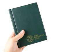 Oxxggkao Protective Coin Collection Book Featuring 120 Individual PVC Encasing Pockets Coin Collection Holder Anti Oxidation Coin Holder Album