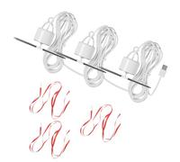 Oxxggkao Quiet USB Retractable Ceiling Fan With Cord Fly Prevention Small Hanging Kitchen For Meat Markets Food Counters USB Fly