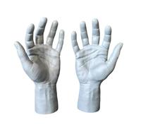 Oxxggkao Realistic Touch Hand Mold Multipurpose Display Tool Easy to Clean PVC Texture for Jewelry Stores Exhibitions PVC Hand Display Props