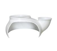 Oxxggkao Realistic Underwater Cave House Pots Shape Aquarium Decor Safe Hideouts for Aquatic Life Fishtank Decoration