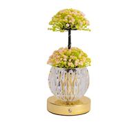Oxxggkao Rechargeable USB Night Light Glass Bottle with Touch Adjustable Brightness for Home Dining Room Use Home Decoration Low Power