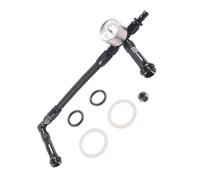 Oxxggkao Reinforced AN6 Double Feed Fuels Pumps Featuring Vacuum Pressure Meter Accuracy Systems for 4150 Pressure Systems