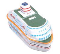 Oxxggkao Retro Cruise Ship Windup Figurine Toy Nostalgic Collectible Model Figure for Parties and Gifts Club Coffee Shop Decors Cruise Ship Model