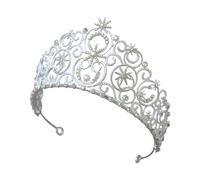 Oxxggkao Romantics Wedding Hair Crowns Headband Princess Headpiece Accessories for Weddings and Pageants Wedding Chaplet for Bride