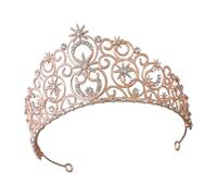 Oxxggkao Romantics Wedding Hair Crowns Headband Princess Headpiece Accessories for Weddings and Pageants Wedding Chaplet for Bride