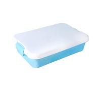 Oxxggkao Sand Tray Sensory Bin with Lid Toy Storage Organizers Box for Children Beach Activity and Vacation Travel Toy Container