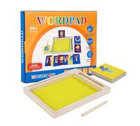 Oxxggkao Sand Tray with Wooden Pen Develop Hand Eye Coordination Early Educational Toy for Letter Learning for Kids Writing Letters and Number Learning