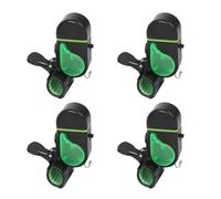 Oxxggkao Sensitive Fishing Bites Alarm with LED Light & Sound Alerts, Electronic Fish for Rods Sensitive Electronic Fishing Rod Clip-on