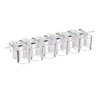 Oxxggkao Set of 6 Modern Fish Cistern Plant Possessors Direct Current Various Marine Medicinals and Water Bushes Hydroponic Plant Fish Cistern