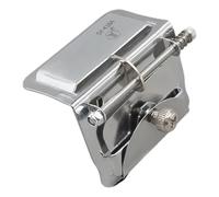 Oxxggkao Sewing Seam Guide Attachment with Adjustable Front Knob Control Tool, Adjustable Alloy Metal Trim Guide for Dressmaking Trim Feeding Lace Binding Sewing Elastic Tape Metal Plate Mending
