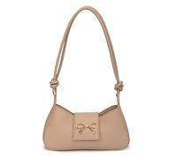 Oxxggkao Shoulder Bag For Women Girls Trendy Evening Clutches Purse Pu Leather Under The Arm Purses Bowknot Purses Handbag Gifts Shoulder Bag For Women