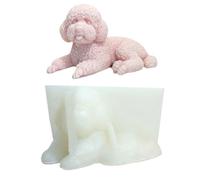 Oxxggkao Silicone Mold Animal Dog Soap Plasters Mold Resin Craft Chocolate Cake Baking Tool Home Dcorations 3D Gypsum Resin Molds Silicone