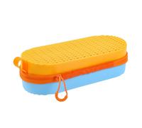Oxxggkao Silicone Swim Goggles Case with Double Sided Ventilation Holes for Quick Drying and Avoids Build Up Breathable Diving Storage