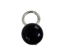 Oxxggkao Simple Round Bead Keychain Pendant Fashion Hanging Decorations Keyring Charm For Purse Bag Backpack Handbag Ornament Stylish Rings