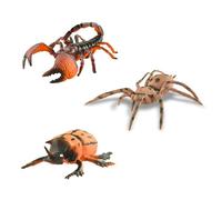 Oxxggkao Simulation Model Figurine for Children Science Fair Project Interactive Biology Learning Educational Tool 3PCS Realistic Models for Kids