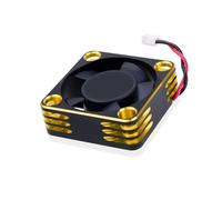 Oxxggkao Sl lack and Red 30mm Structure Cooling Blower for 1 8 Scale Remote Cars Using Premium Metal Components Thin ABS Fan