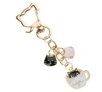 Oxxggkao Soft And Practical Cats Designs Bag Pendant Bags Charm Keychain For Backpacks Keys Or Car Decors Handbag Ornament Soft Alloy Keyring